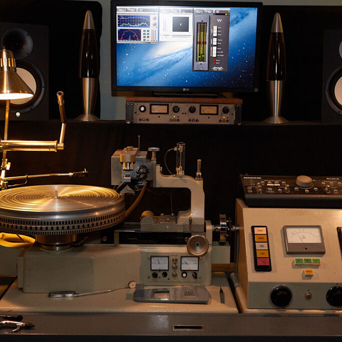 Vintage Mastering and Vinyl Recording Equipment